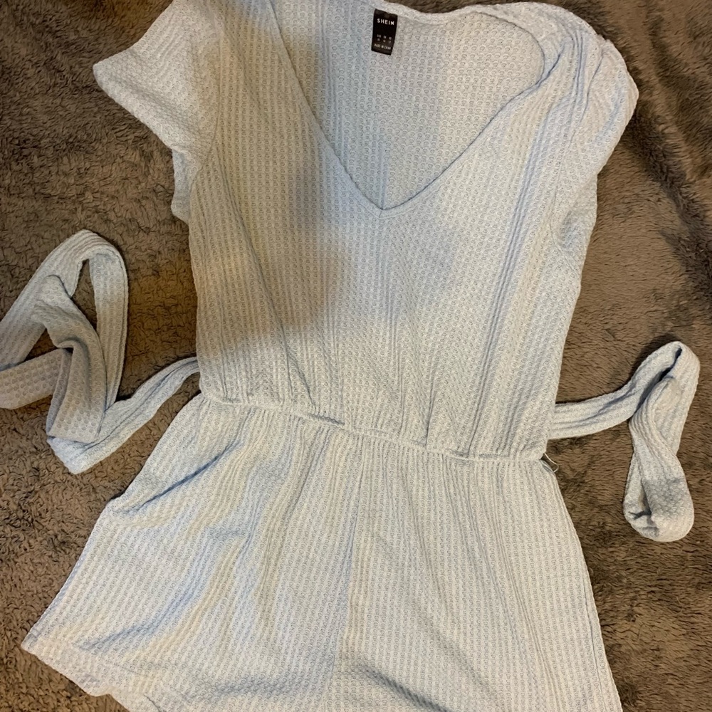 Blue romper